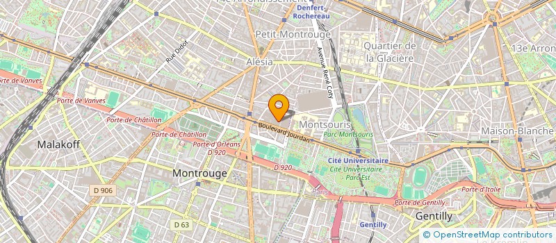 localisation de l'entreprise MADAME AMELIE LANCINA  PARIS