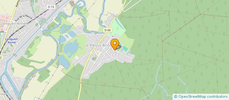 localisation de l'entreprise MADAME AMELIE LANDREAU  LE PLESSIS-BRION