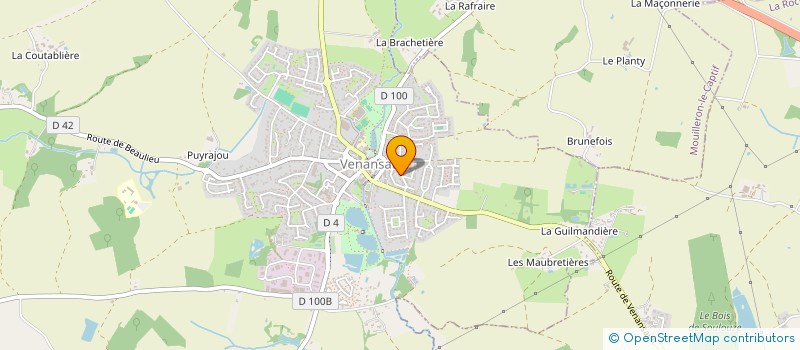 localisation de l'entreprise MADAME AMELIE LANGLAIS  PONS