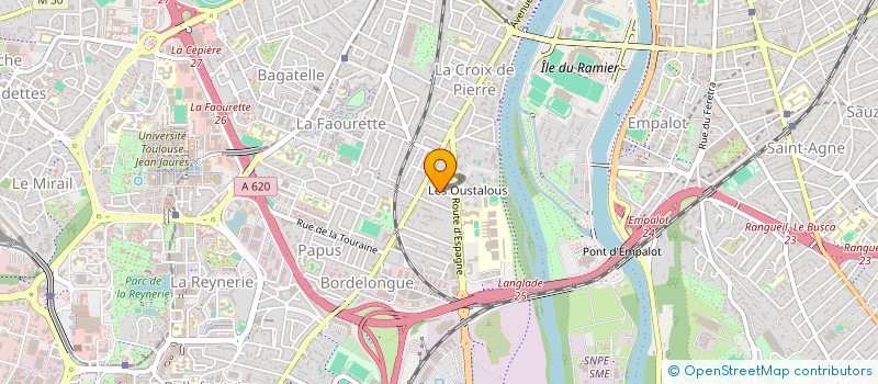 localisation de l'entreprise MADAME AMELIE LECUSSAN à TOULOUSE
