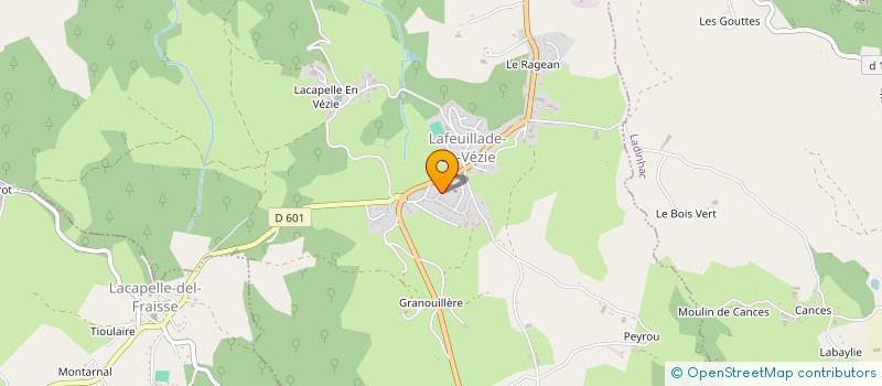 localisation de l'entreprise MADAME AMELIE LEDEUR à LAFEUILLADE-EN-VEZIE