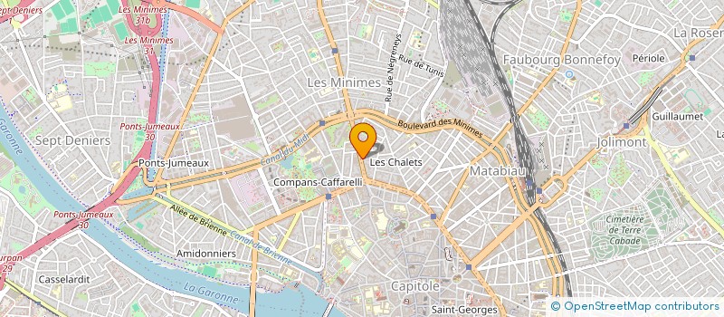 localisation de l'entreprise MADAME AMELIE LEFORT  TOULOUSE