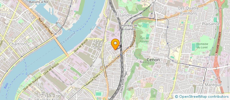 localisation de l'entreprise MADAME AMELIE LEGRAND  POMMIERS-MOULONS