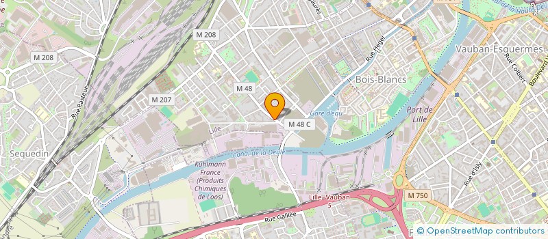 localisation de l'entreprise MADAME AMELIE LEGRU à LILLE