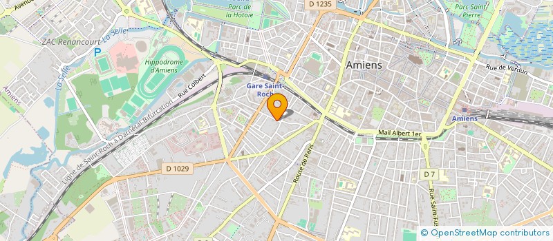 localisation de l'entreprise MADAME AMELIE LELONG  AMIENS