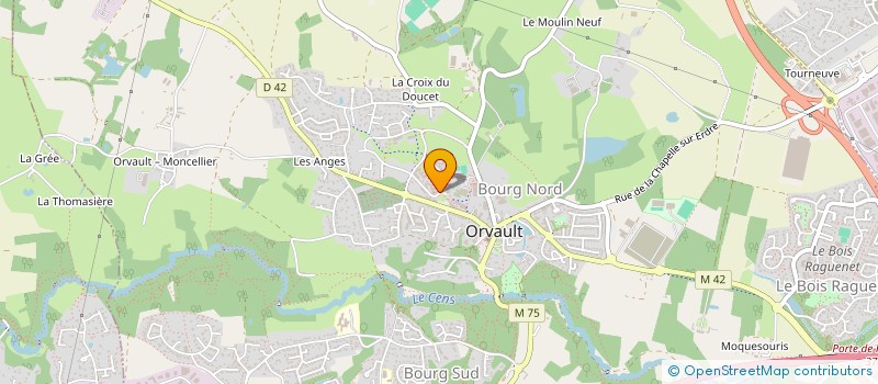 localisation de l'entreprise MADAME AMELIE LEMEUNIER à ORVAULT