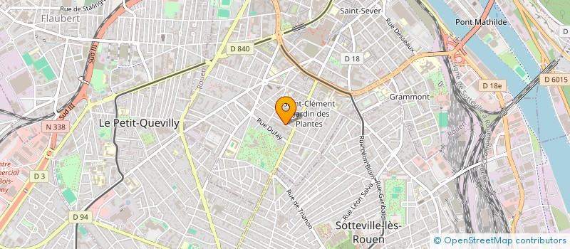localisation de l'entreprise MADAME AMELIE LEROUX à ROUEN