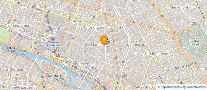 localisation de l'entreprise MADAME AMELIE LESTIENNE  PARIS