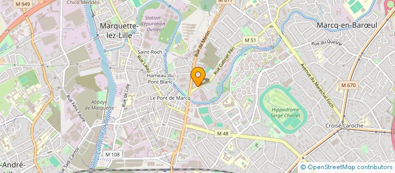 localisation de l'entreprise MADAME AMELIE LEVEQUE  BELZ