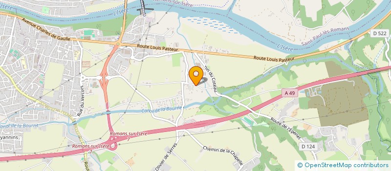 localisation de l'entreprise MADAME AMELIE LEWINTRE  CHATUZANGE-LE-GOUBET