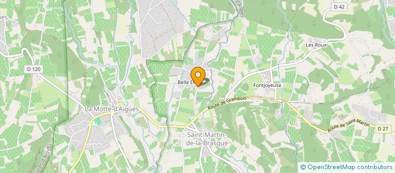 localisation de l'entreprise MADAME AMELIE LEYMARIE à SAINT-MARTIN-DE-LA-BRASQUE
