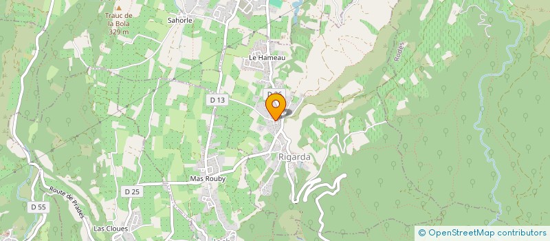 localisation de l'entreprise MADAME AMELIE LLENSE  RIGARDA