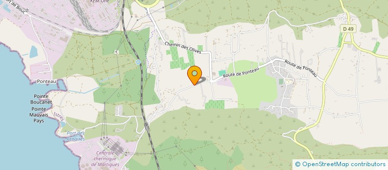 localisation de l'entreprise MADAME AMELIE LO-RILLO  MARTIGUES