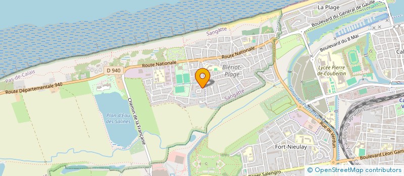 localisation de l'entreprise MADAME AMELIE LOORIUS  SANGATTE