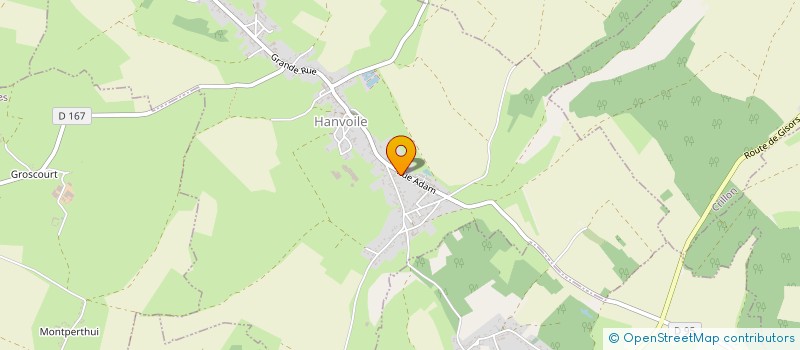 localisation de l'entreprise MADAME AMELIE LOPES  HANVOILE