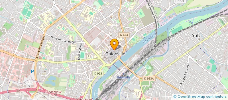 localisation de l'entreprise MADAME AMELIE LOSCUL à THIONVILLE