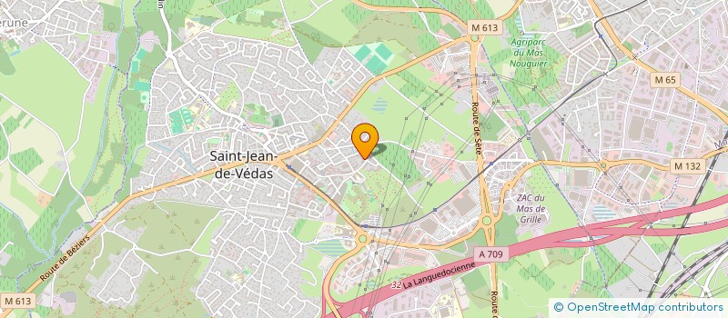 localisation de l'entreprise MADAME AMELIE LUQUE  SAINT-JEAN-DE-VEDAS