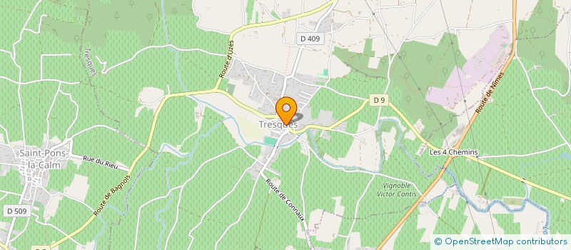 localisation de l'entreprise MADAME AMELIE MAILLET  TRESQUES