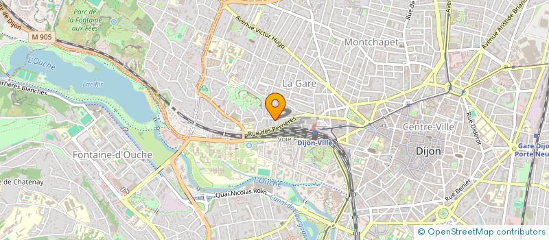 localisation de l'entreprise MADAME AMELIE MALLEN à DIJON