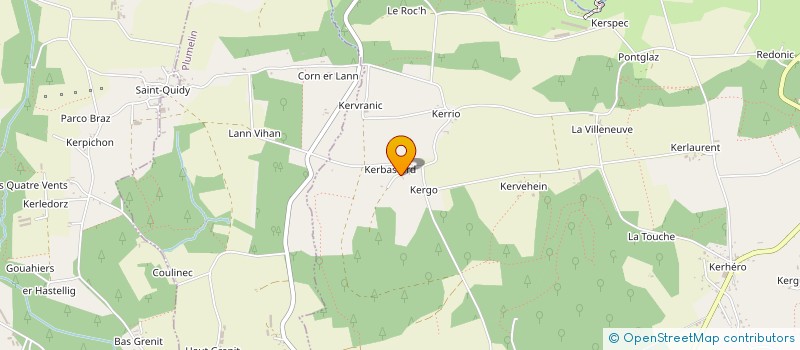 localisation de l'entreprise MADAME AMELIE MANACH  MOREAC