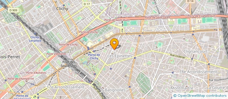 localisation de l'entreprise MADAME AMELIE MAQUIABA  PARIS