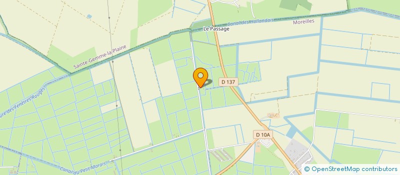 localisation de l'entreprise MADAME AMELIE MARECHAL  MOREILLES