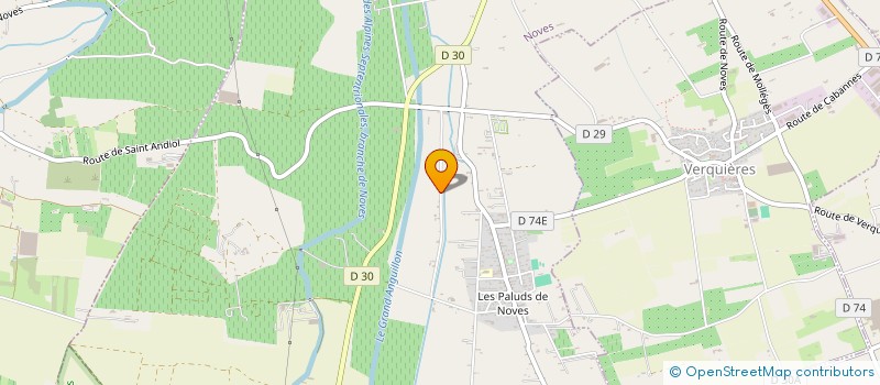 localisation de l'entreprise MADAME AMELIE MARIE  NOVES