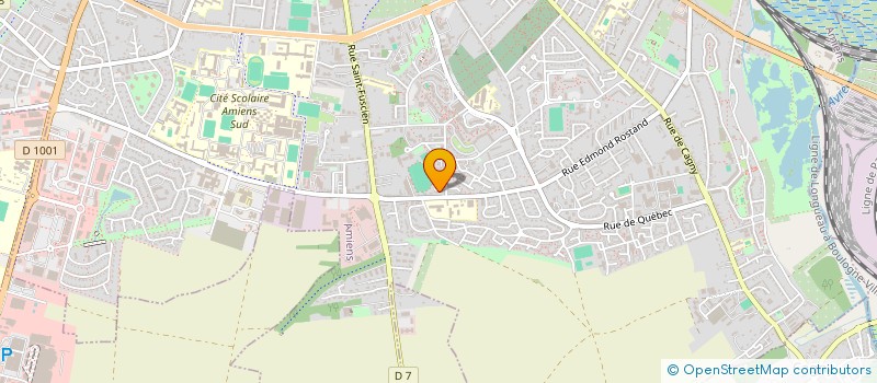 localisation de l'entreprise MADAME AMELIE MARQUET  AMIENS