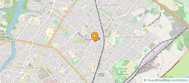 localisation de l'entreprise MADAME AMELIE MARTIN  NANTES