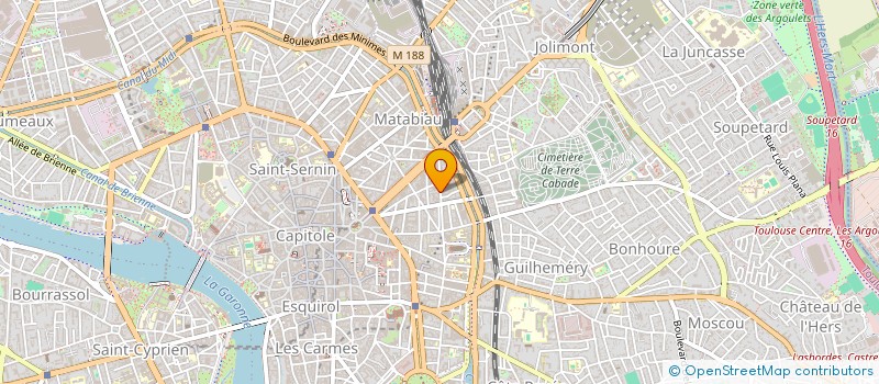 localisation de l'entreprise MADAME AMELIE MARTINEZ à TOULOUSE