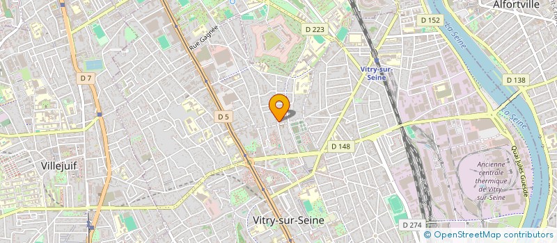 localisation de l'entreprise MADAME AMELIE MASSIAS à VITRY-SUR-SEINE