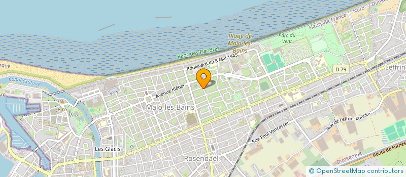 localisation de l'entreprise MADAME AMELIE MASTALERZ à DUNKERQUE