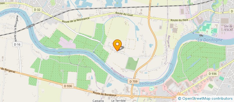 localisation de l'entreprise MADAME AMELIE MAURES  PRIGONRIEUX