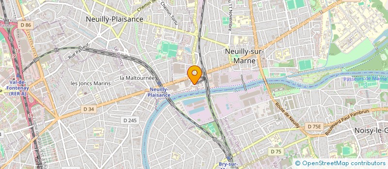 localisation de l'entreprise MADAME AMELIE MAYOT à NEUILLY-PLAISANCE