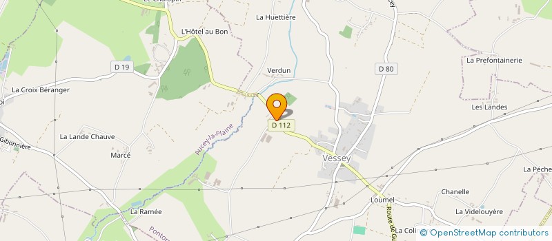 localisation de l'entreprise MADAME AMELIE MAZIER  SERVON