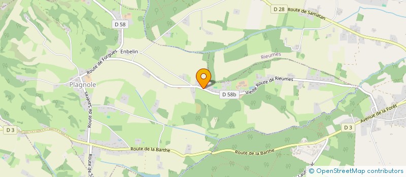 localisation de l'entreprise MADAME AMELIE MELEN  PLAGNOLE