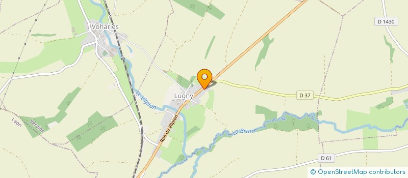 localisation de l'entreprise MADAME AMELIE MERCIER  LUGNY