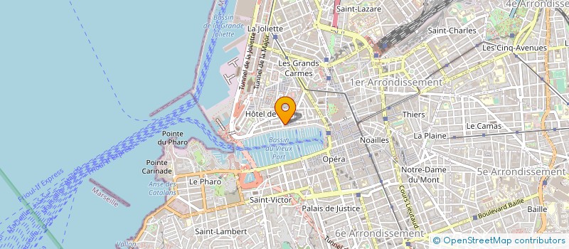 localisation de l'entreprise MADAME AMELIE MERCURIO à MARSEILLE