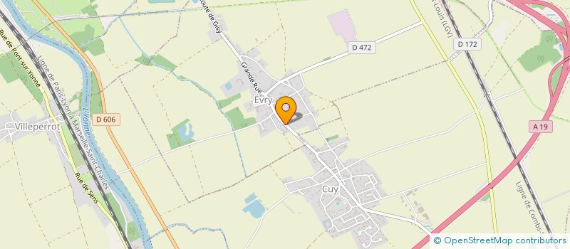 localisation de l'entreprise MADAME AMELIE MINGOT  EVRY