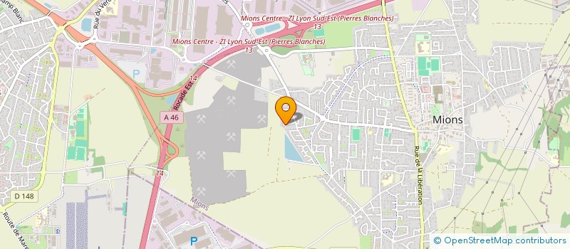 localisation de l'entreprise MADAME AMELIE MOOTE  MIONS