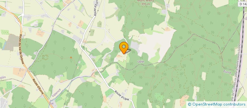 localisation de l'entreprise MADAME AMELIE MORA  UPIE