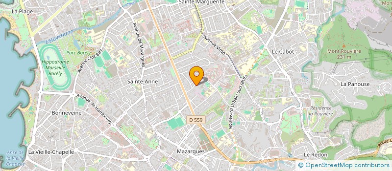 localisation de l'entreprise MADAME AMELIE MOREAU à MARSEILLE