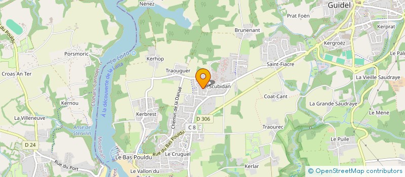 localisation de l'entreprise MADAME AMELIE MOURAT  GUIDEL