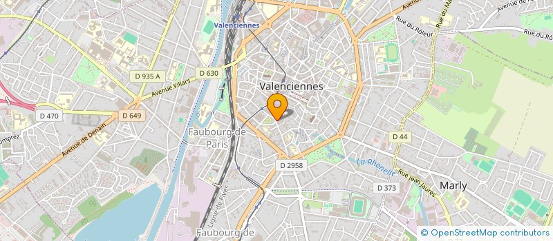 localisation de l'entreprise MADAME AMELIE MOUREY à VALENCIENNES