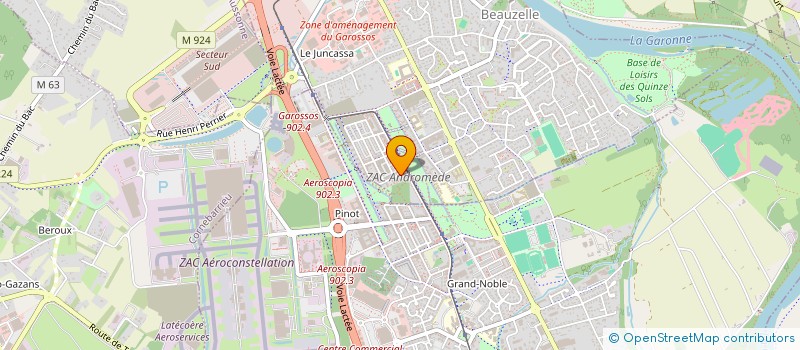 localisation de l'entreprise MADAME AMELIE MUGNIER  BEAUZELLE