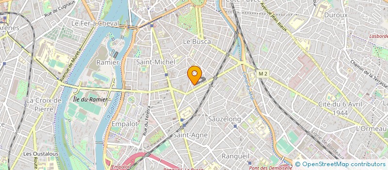 localisation de l'entreprise MADAME AMELIE MURAT  TOULOUSE