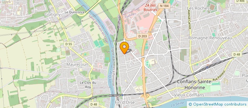 localisation de l'entreprise MADAME AMELIE NELLAN à CONFLANS-SAINTE-HONORINE