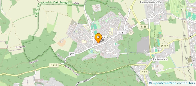 localisation de l'entreprise MADAME AMELIE NGUEKORA  MENUCOURT