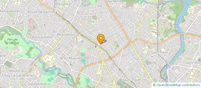 localisation de l'entreprise MADAME AMELIE NICAISE  NANTES