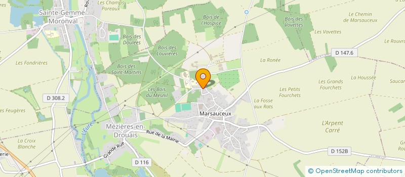 localisation de l'entreprise MADAME AMELIE NORSIKIAN à MEZIERES-EN-DROUAIS